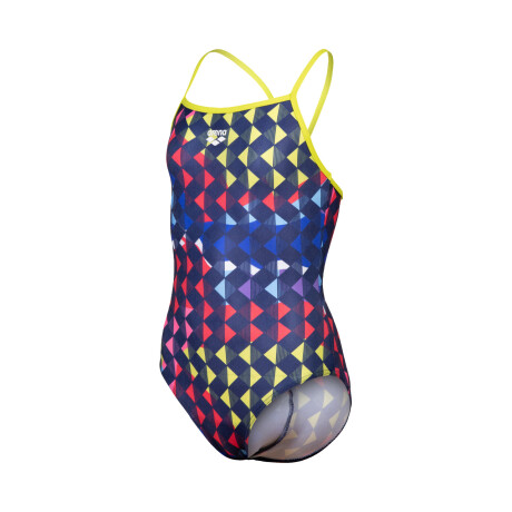Malla De Entrenamiento Para Niña Arena Girl's Carnival Print Swimsuit Multicolor