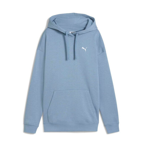Canguro de Mujer Puma Ess Relaxed Hoodie Fl Azul
