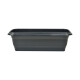 Maceta rectangular 3 lts NEGRO