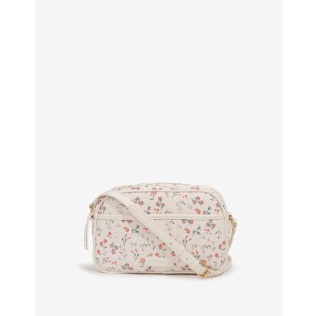 Bandolera Golfera Flores Estampado Flores