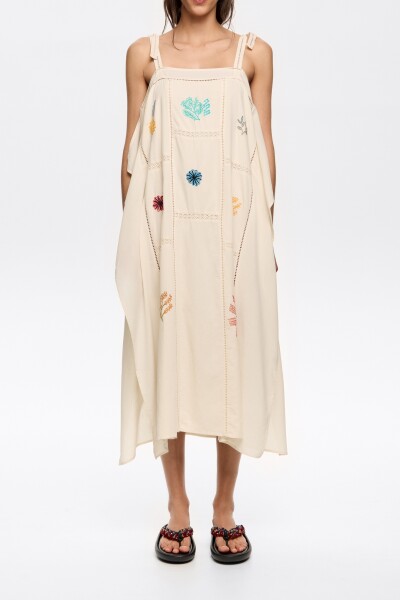 VESTIDO Crema