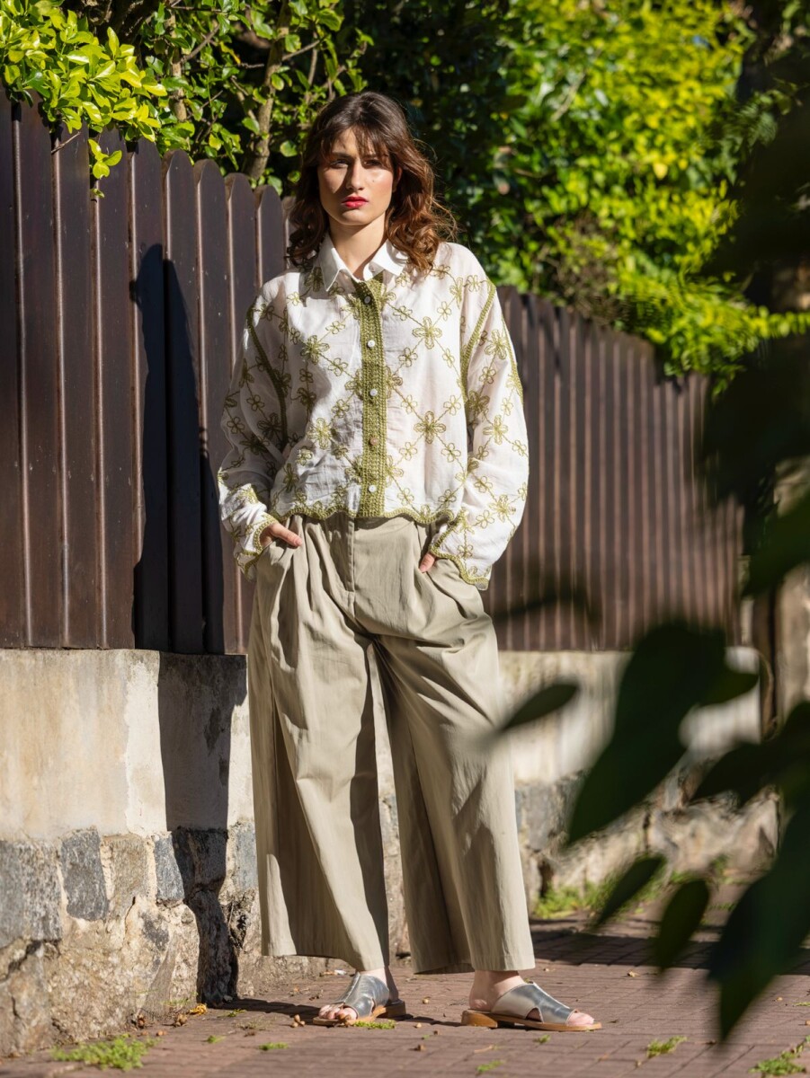 PANTALON ALGODON CELIS - KAKI 