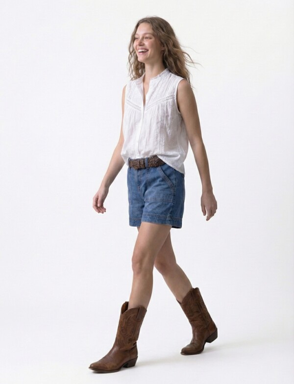 Short Con Cinto JEAN