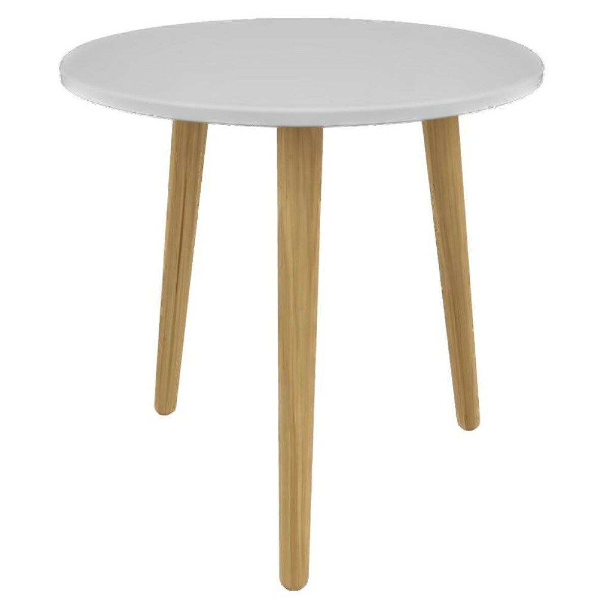 MESA COPACABANA BLANCA 40 CM DIAM. 