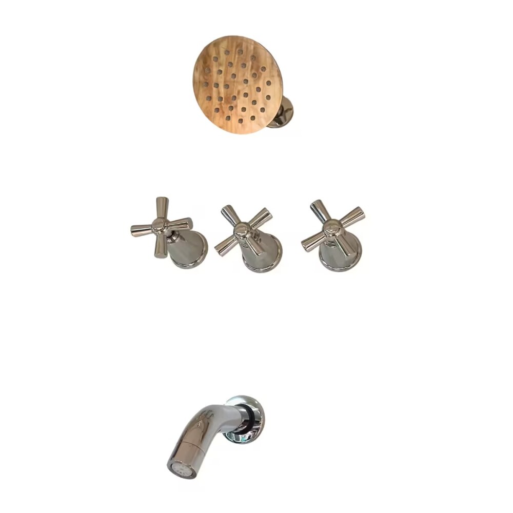 Griferia de ducha Cuzco Cromado Brillante Griferia De Ducha Cuzco Cromado Brillante