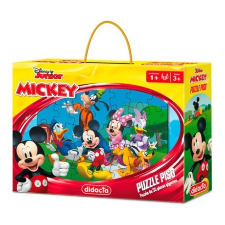 Puzzle de piso Didacta 35 piezas Disney Mickey Puzzle de piso Didacta 35 piezas Disney Mickey