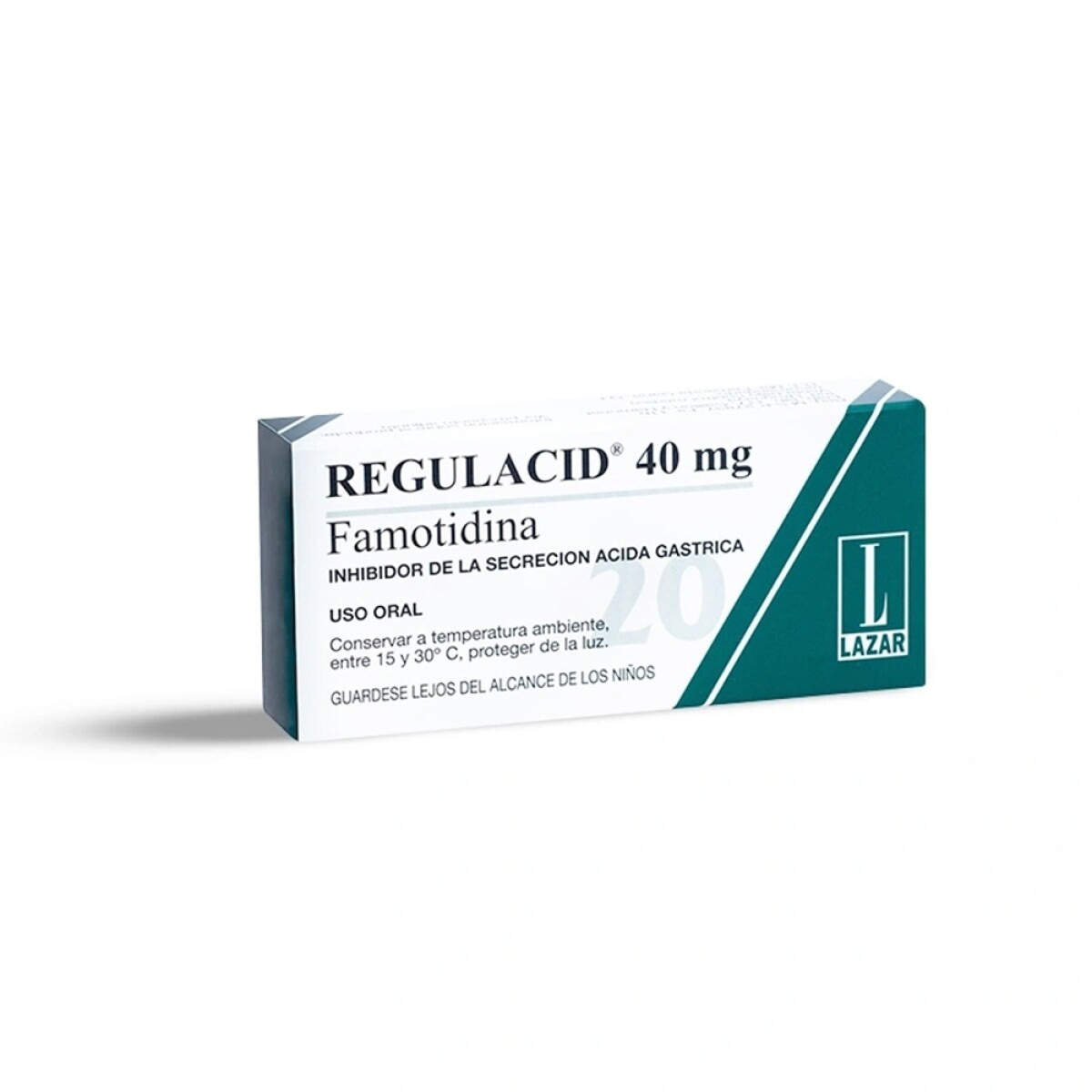 Regulacid 40 Mg. 20 Comp. 