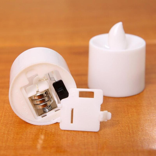 Velas Velitas Luz Led Pila Pack 24 Unidades Decorativo Variante Cálidas