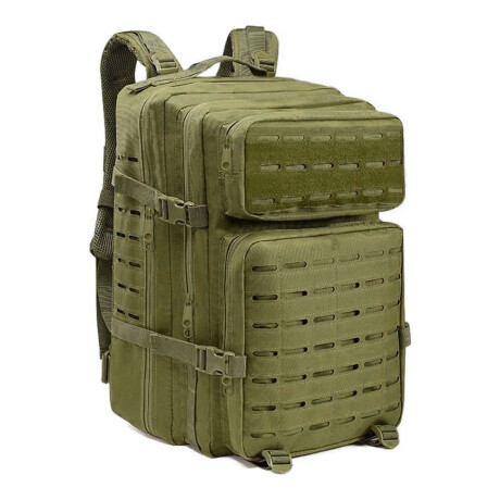 Mochila Táctica Estilo Militar para Camping Senderismo Viaje Verde