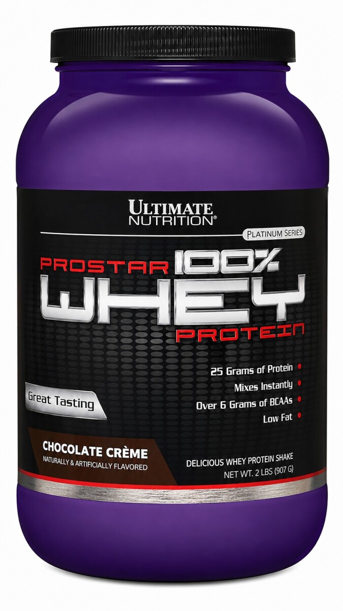 Prostar 100% Whey Protein Chocolate 2 lbs | Ultimate Nutrition 