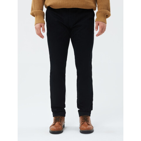V-ESSENTIAL KHAKI SKINNY FIT TRUE BLACK