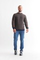 Sweater melange AZUL MARINO