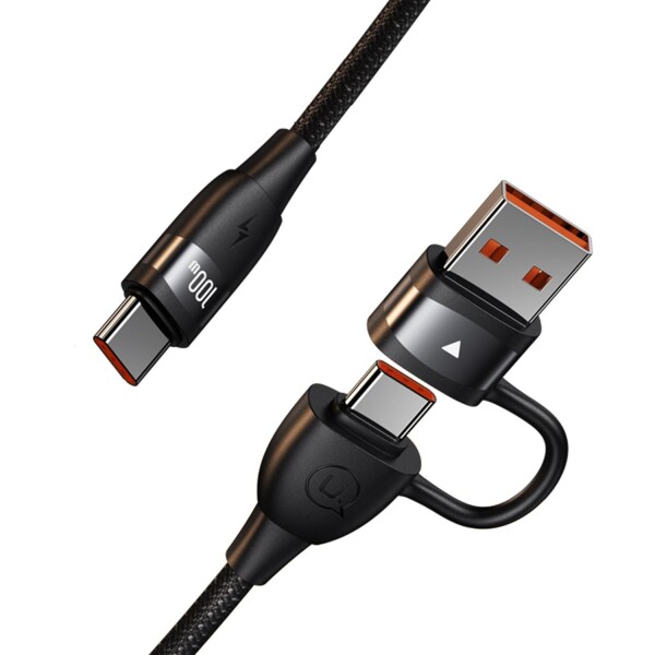 Cable De Datos Usb A Tipo C 100w Carga Usams 2m Calidad Cable De Datos Usb A Tipo C 100w Carga Usams 2m Calidad