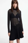 Polera Luxe Negro Lurex