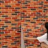 Revestimiento Pared Adhesivo Facil Colocacion Piedra X30 Un Color Variante Ladrillo