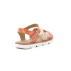 Angus Sandalia Niña Tiras Cruzadas C/ Pulsera Y Hebilla Coral