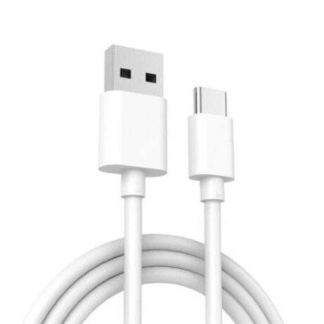 Cable de Datos original Xiaomi USB a USB-C 1m Blanco Cable de Datos original Xiaomi USB a USB-C 1m Blanco