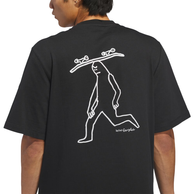 Remera Adidas Mark Gonzales - Negro Remera Adidas Mark Gonzales - Negro