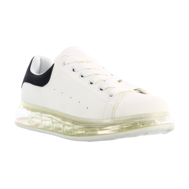 Championes de Hombre N+ acordonado Blanco - Negro