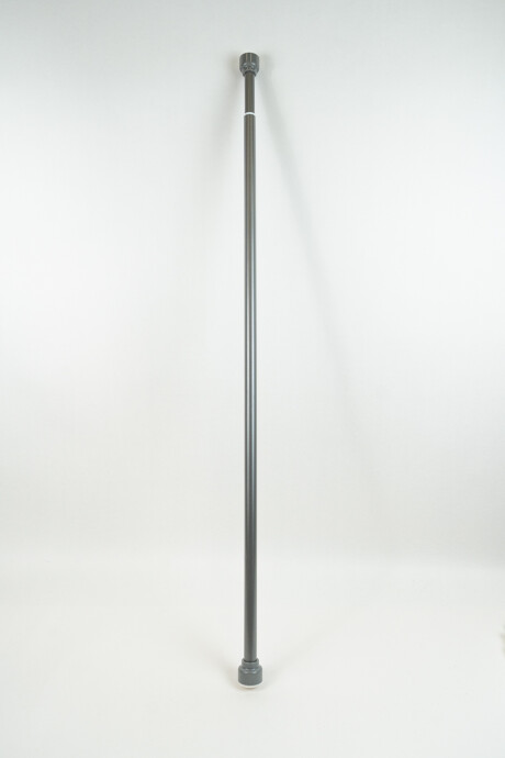 Accesorio Barral Extensible Para Cortina De Baño Gris
