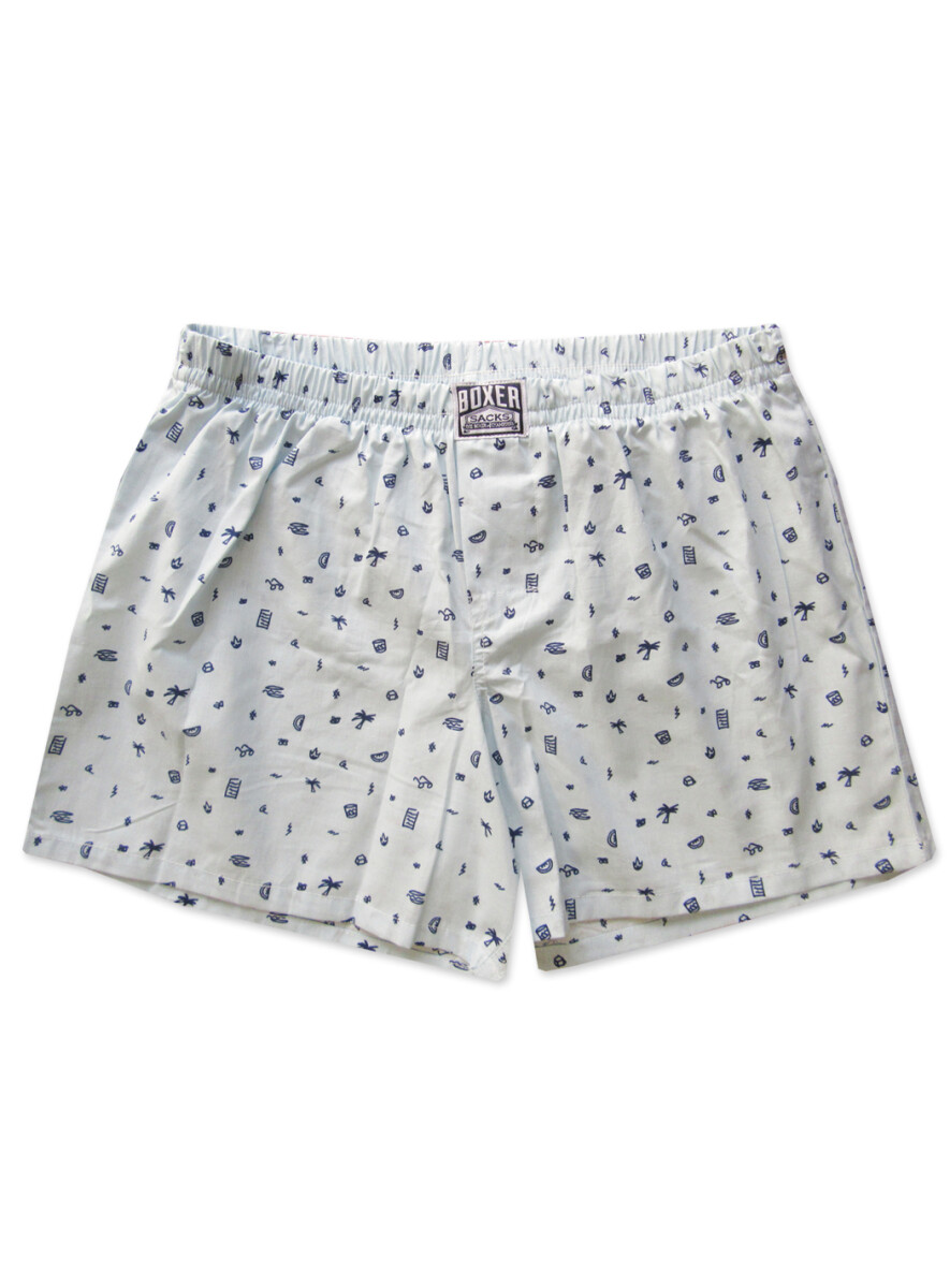 Boxer estampado - Combinacion a 