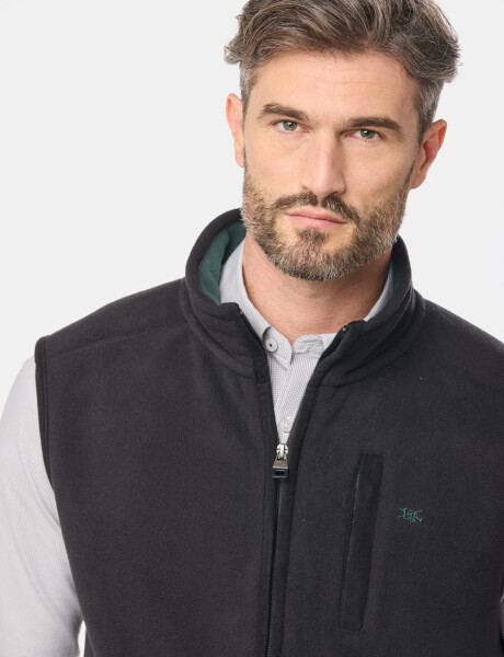 CHALECO POLAR DE ABRIGO Negro