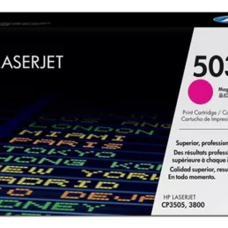 HP TONER Q7583A MAGENTA 3800/CP3505 (6.000 COPIAS) Hp Toner Q7583a Magenta 3800/cp3505 (6.000 Copias)