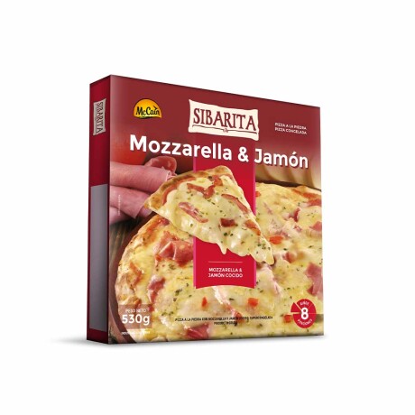 Pizza Con Muzza Y Jamon 530 Grs. Sibarita Pizza Con Muzza Y Jamon 530 Grs. Sibarita