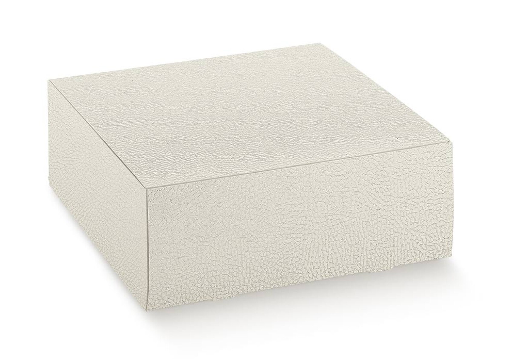 Caja plegable 25x25x10 - 14718 - PELLE BIANCO 