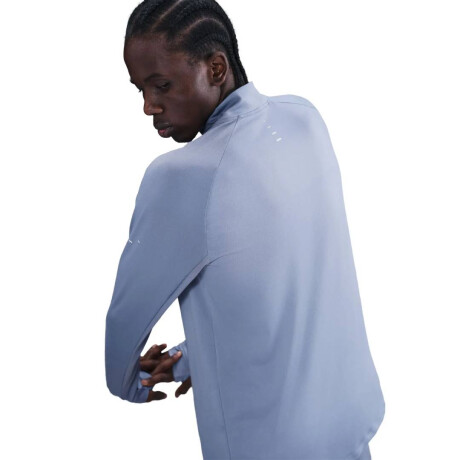 Remera Nike Stride Dri-Fit 1/4-Zip Running Top de Hombre Azul