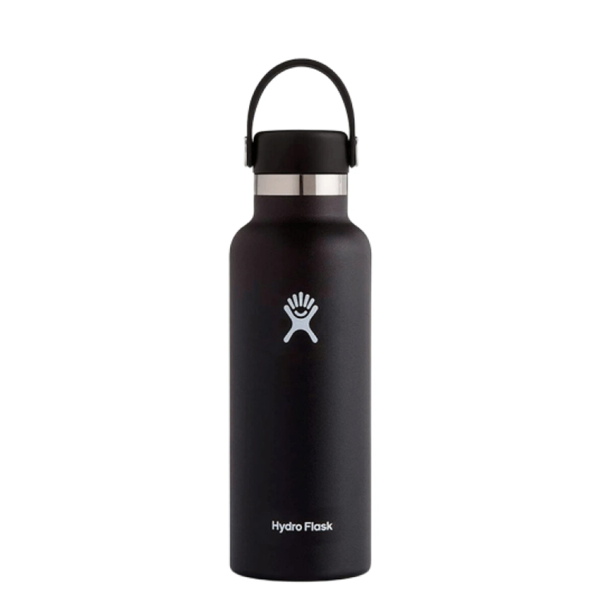 Botellas Termicas Hydro Flask Botella 18 Oz Standard Mouth - Negro 