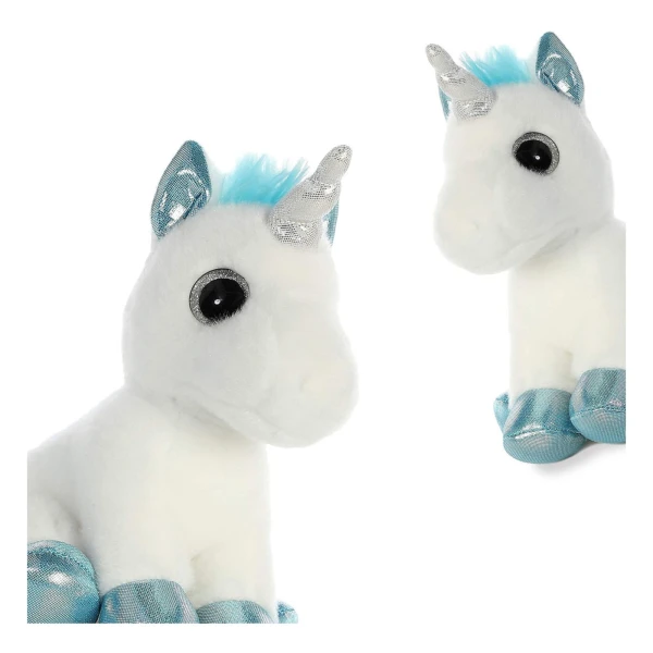 Peluche Unicornio Snowbelle Sentado Felpa Suave Niños Aurora Peluche Unicornio Snowbelle Sentado Felpa Suave Niños Aurora