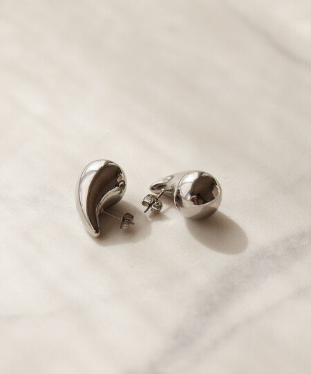 AROS DROP (27 MM) SILVER