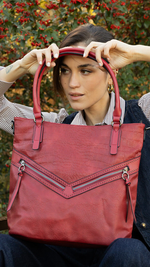 CARTERA HUELVA GRANATE