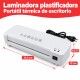 Plastificadora laminadora térmica portátil A4 BLANCO