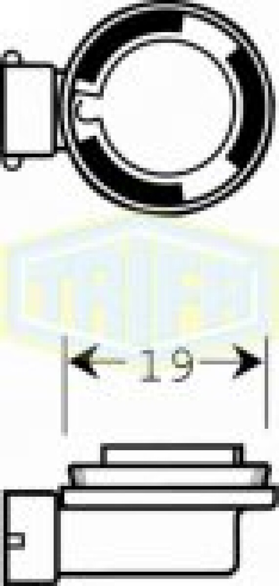 LAMPARA - HALOGENA 12V 65W H9 TRIFA 