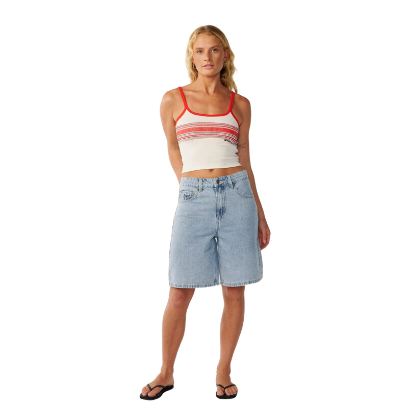 Musculosa Rip Curl Retro Swell Cami - Beige Musculosa Rip Curl Retro Swell Cami - Beige