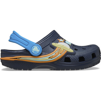 Classic Clog UFO Lights Azul