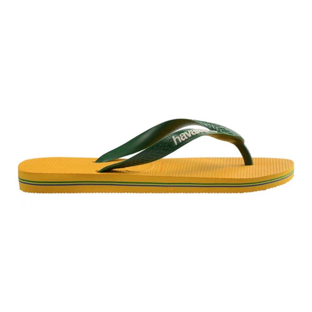 Sandalias Havaianas Brasil Logo Hombre Pop Yellow