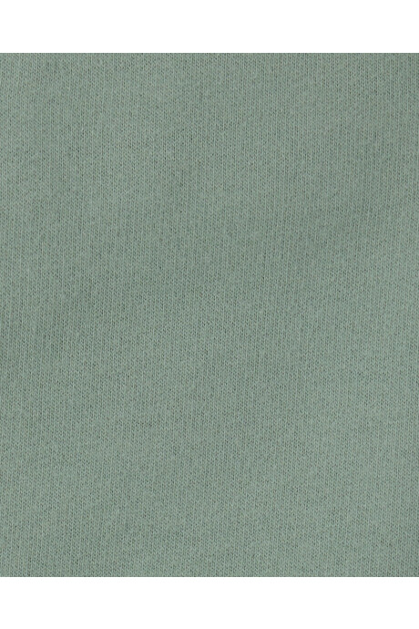 Set dos piezas de algodón, enterito corto verde y remera, diseño dinos Sin color