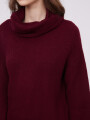 Polera Lamas Bordeaux Oscuro