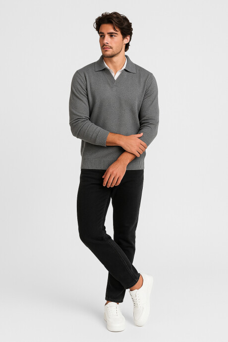 Sweater Gahel Gris Oscuro