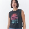 Musculosa Algodon Roxy Negro