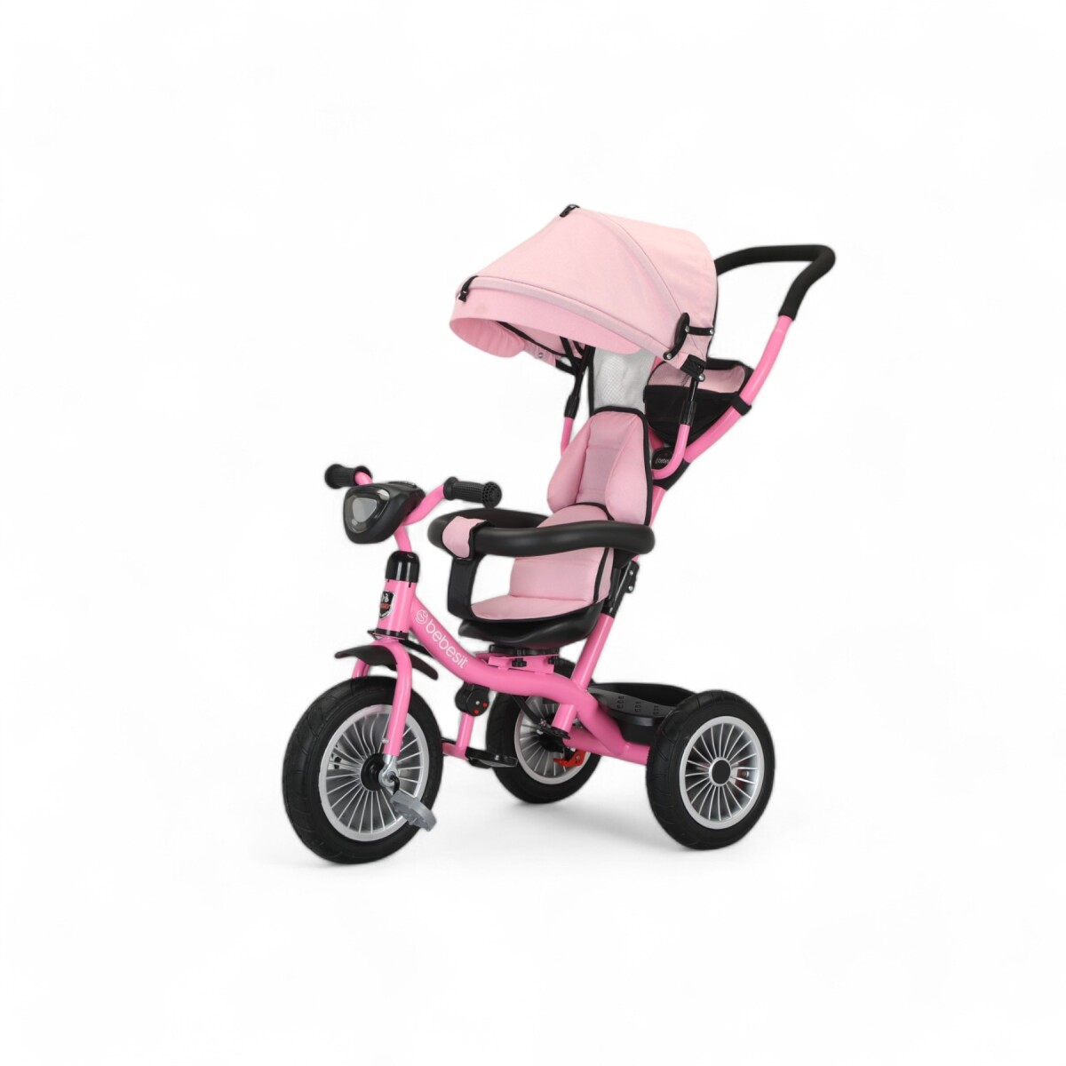 Triciclo 360º Deluxe Bebesit Rosa 