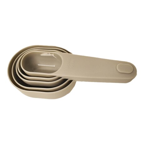 Kit 5 Cucharas Medidoras para Cocina en Varias Medidas Gris