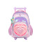 Mochila FOOTY Corazon 18" Con Carro Lila