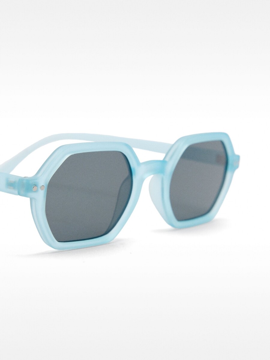Gafas De Sol Hexagonales azul