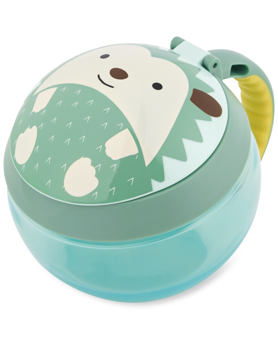 Tupper de snacks, diseño erizo 