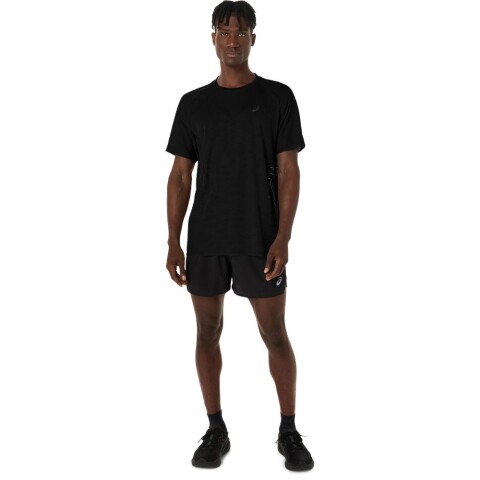 Polo Running Metarun Ss Top Hombre Performance Black