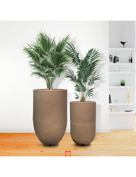 MACETA ARGOS 36 X 71.5 BEIGE EFECTO PIEDRA MACETA ARGOS 36 X 71.5 BEIGE EFECTO PIEDRA